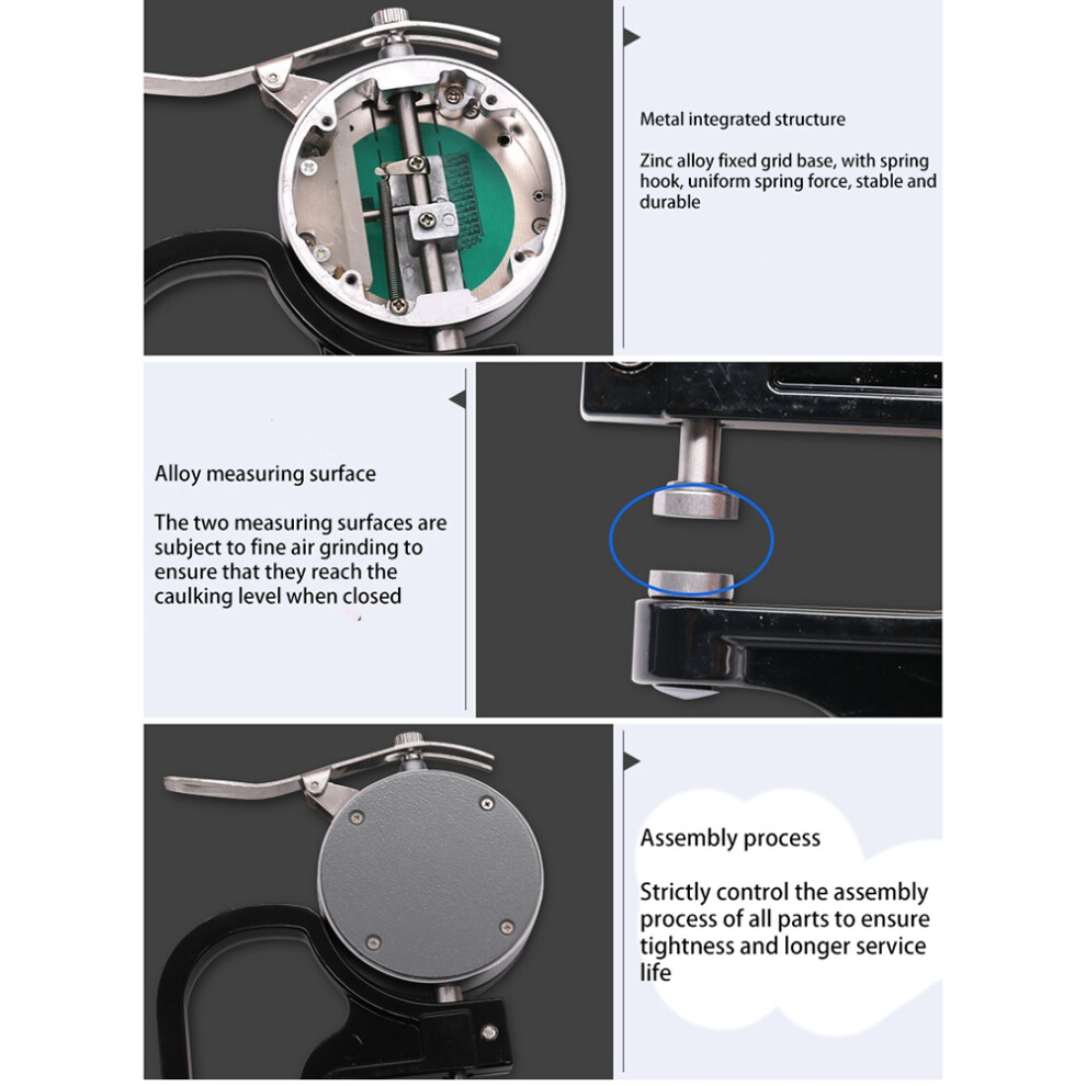 0.01Mm Electronic Thickness Gauge 12.7Mm Digital Micrometer Thickness Meter Micrometro Thickness Tester 4713740760672