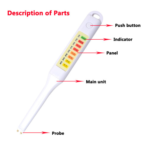 Portable Measure Electronic Food Salt LED Detector Salinity Tester Analysis Easy Operate Handheld Concentration Meter 1