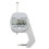 Digital Display Thickness Gauge Electronic LCD Micrometer Metric Wall Thickness Measurement Tools 0-20mm Elbow Style 1