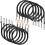 10Pcs Waterproof DS18B20 Temperature Sensor, Digital Temperature Thermal Cable Temperature (-55- +125) - 1 Meter/3.2Ft 1