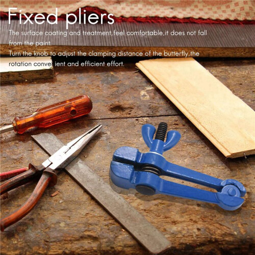 2X  Hand Multi-Function Pliers Small Vise  Heavy-Duty Deputy 25Mm Precision Vise 2