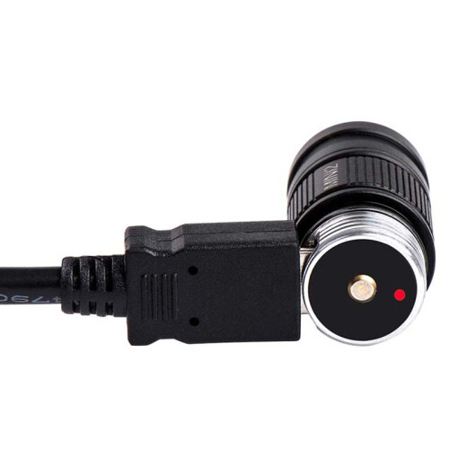 MINI2 CA18-3X 220 Lumens 2-Mode  USB Charging LED Flashlight+1X10180