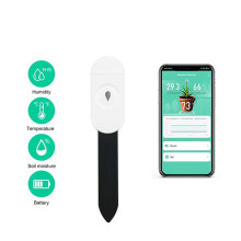 5X Zigbee Soil Moisture Sensor Garden Temperature Humidity Tester Automation Irrigation Detector for Home Assistant Z2M