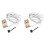 2X Sauna Furnace External Control Probe Wire Temperature Control Probe Sauna Room External Control Sensor Probe 2