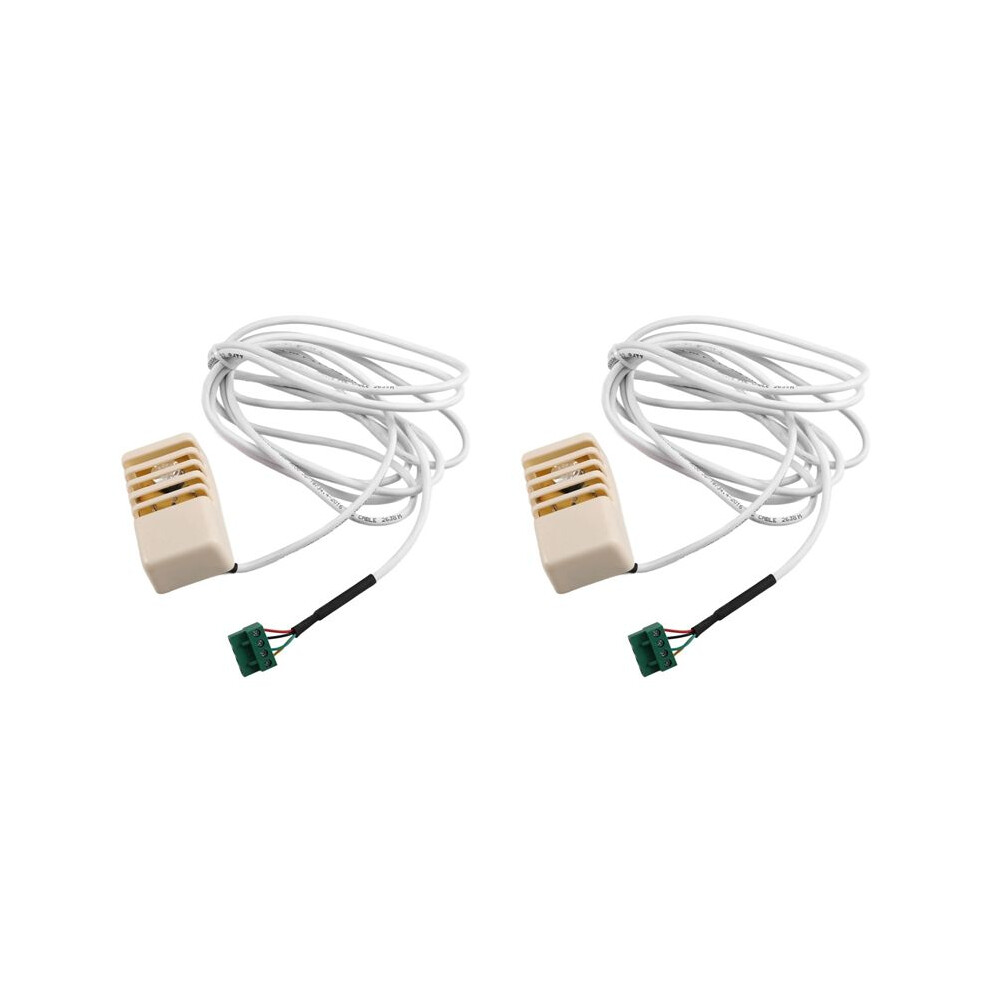 2X Sauna Furnace External Control Probe Wire Temperature Control Probe Sauna Room External Control Sensor Probe White 4713007313016