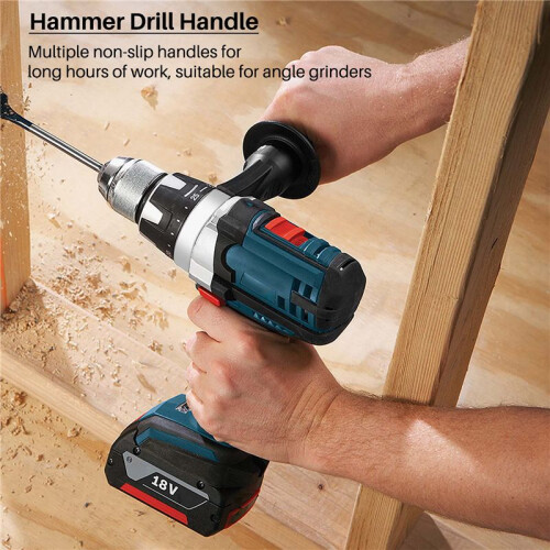 Hammer Drill Handle Plastic Side Front Auxiliary Handle for 26 Tools Drill Replacement Plastic Side Handle
