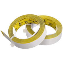 2 Rolls Self Adhesive Measuring Tape Metric Tape Measure Peel and Stick Ruler Tapes for Woodworking Drafting Table Saw
