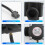 1-60L/Min  5-24V Hall Effect Water Flow Sensor Counter Meter FS300A 5