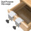 4PCS C Clamp Cabinet Hardware Jig Drawer Fixing Clip for Install Door Drawer Front Knobs Pulls Handles Woodworking Tools 5