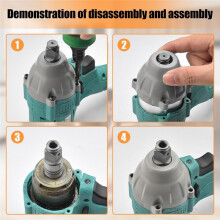 Conversion for Electric Screwdriver, Electric Wrench Conversion , T Shaft Electric Wrench Adapter Tool