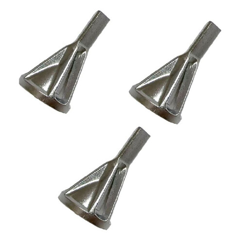 Mango Triangular de 3 Piezas, Longitud de 18 mm, Excepto para Taladro de Pulido de Tornillo de Rebaba, Herramienta de Biselado, Diámetro Adecuado de
