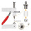 Pearl Setting Machine, Bead Rivet Fixing Machine, 5 Sizes, Hand Press Pearl Setting Tool Set for Hats, DIY Accessories 2
