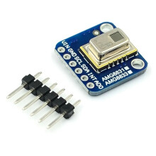 AMG8833 IR 8x8 Termisk Kamera Array Temperatursensormodul 8x8 Infraröd Kamerasensor