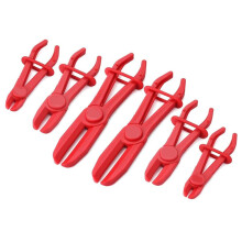 6pcs Hose Pinch Clamp Pliers, Pinch Pliers, Clamp Pliers Set for Flexible Hoses Fuel Hoses Gas Lines Brake Hoses