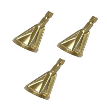 3Pcs Hexagonal Handle Length of 18mm Except for Burr Screw Polishing Drill Chamfering Tool Suitable Diameter of 6-19mm,C