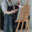 Canvas Stretching Pliers Spring Handle Stretcher Bars Framing Tool 12CM Width Red Shank Oil Painting Tool 7