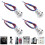 Pre-Wired LED Indicator 12mm 12V‑24V Dual Colors Common Anode LED Light (red ), Buttons and Indicators 5