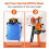 Backpack Leaf Blower Hanger, 1 Pack Backpack Sprayer Wall Mount, Heary Duty Chainsaw Wall Mount Stand Accessories Garage 6