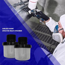 4pcs 288716 3/4Inch Inlet Strainer Strainer and 5pcs 288749 Airless Sprayers Filter Kit Fits Airless Paint Sprayers