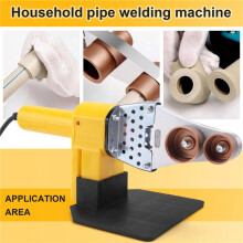 PPR Water Pipe Heat Fuse Water Pipe Constant Temperature PE Hydropower Engineering Quick-Heat Welding Machine EU Plug