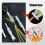5pcs Wire Stripping and Twisting Tool,Wire Twister Tool for Drill,Wire Stripping and Twisting Tool for Quick Stripping 6