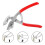 Canvas Stretching Pliers Spring Handle Stretcher Bars Framing Tool 12CM Width Red Shank Oil Painting Tool 3