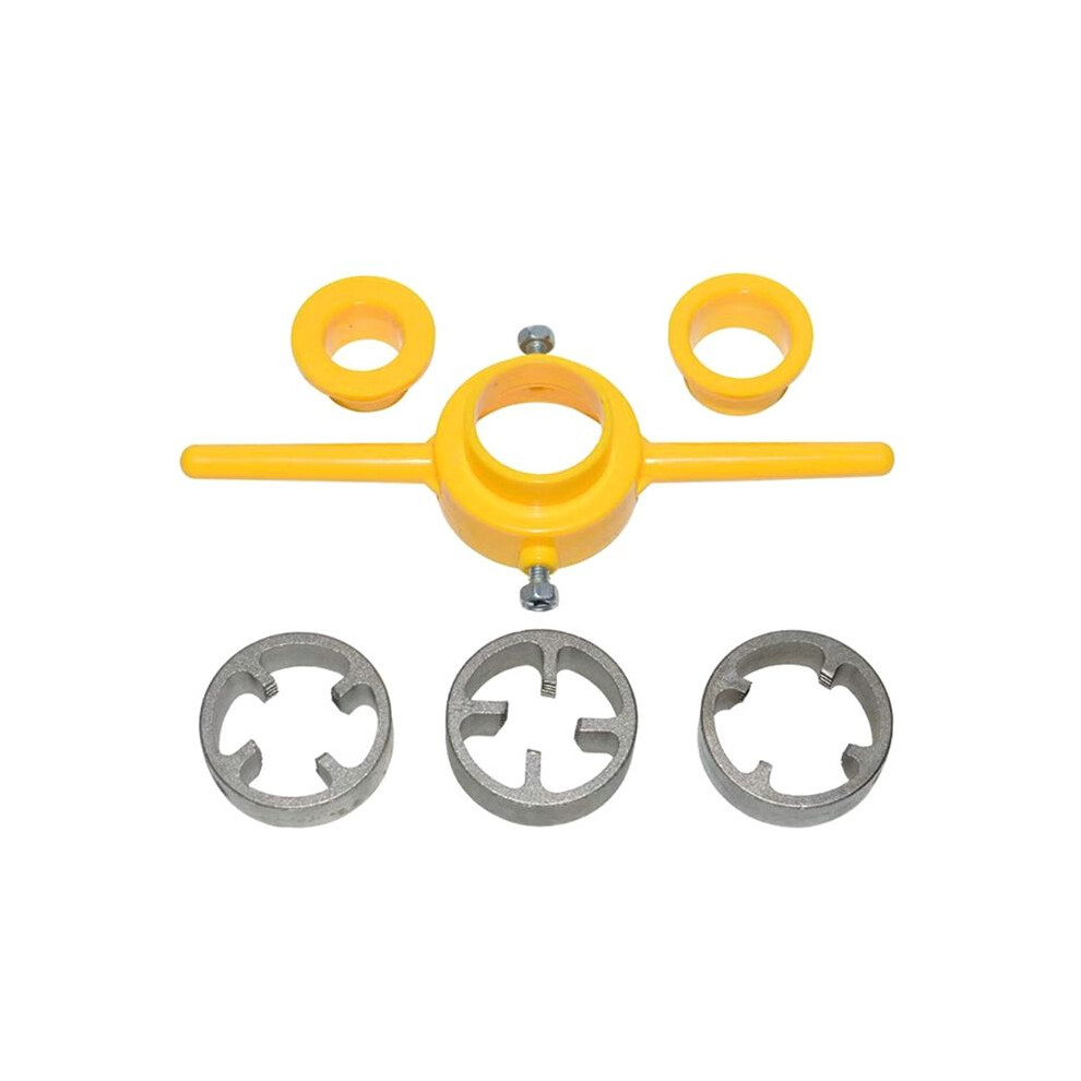 Pvc Pipe Threader Npt Thread Tap Die Set Plumbing Pvc Thread Tool Screw Die Set Hand Tool Pipe Threader Plumbing Tool 4711409696393