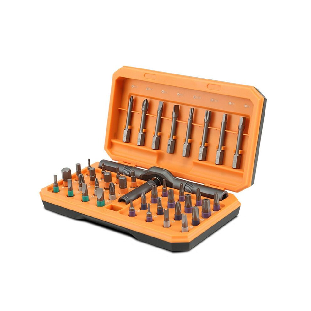 42 In 1 Magnetic Screwdriver Set,Diy Ratchet Screwdriver Set,Multi Bit Magnetic Drive Set With Detachable Ratchet Handle 6031070625125