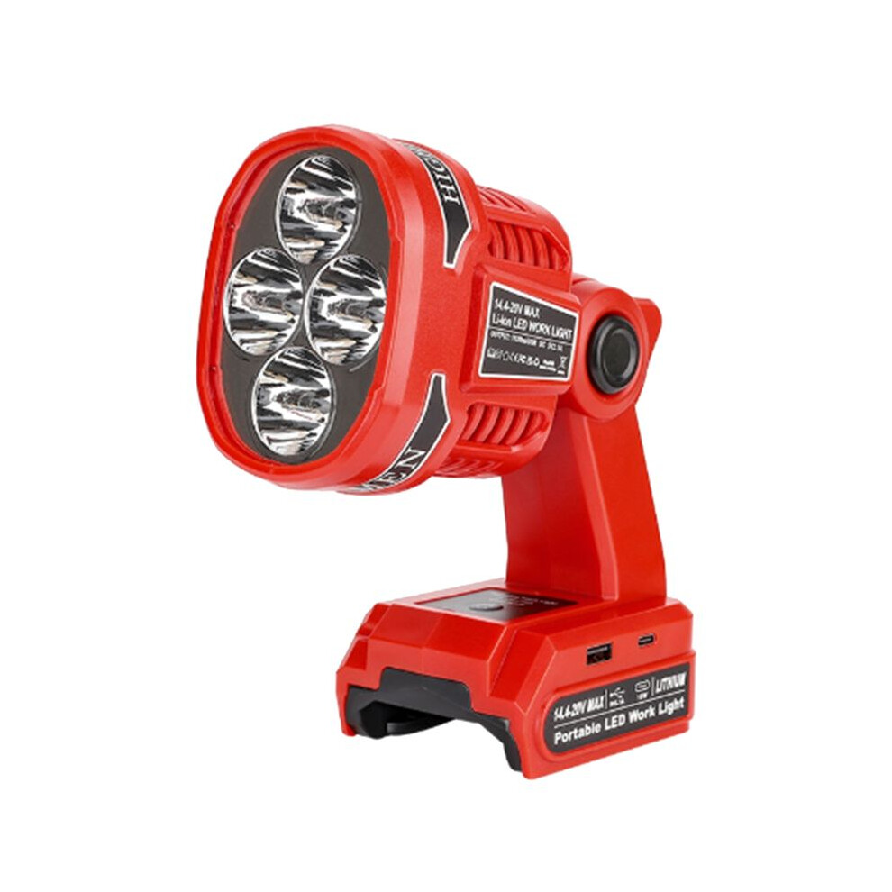 For Craftsman 14.4-20V Lithium Ion Batteries Led Work Light Jobsite Light Cordless Handheld Spotlight 6031581617565