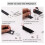 Leather Working Kit Leather, Leather Working Tools,Prong Punch Sets, Storage Box for Stitching Punching Cutting 2