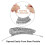 Metal RingSizing Tool Set with FingerSizing Mandrel RingSizing Jewelry Tools, 4 Pieces 4