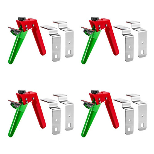 4 Set Adjustable Pressure Drawer Front Quick Install Clamp for Cabinet Frame Woodworking Clamp