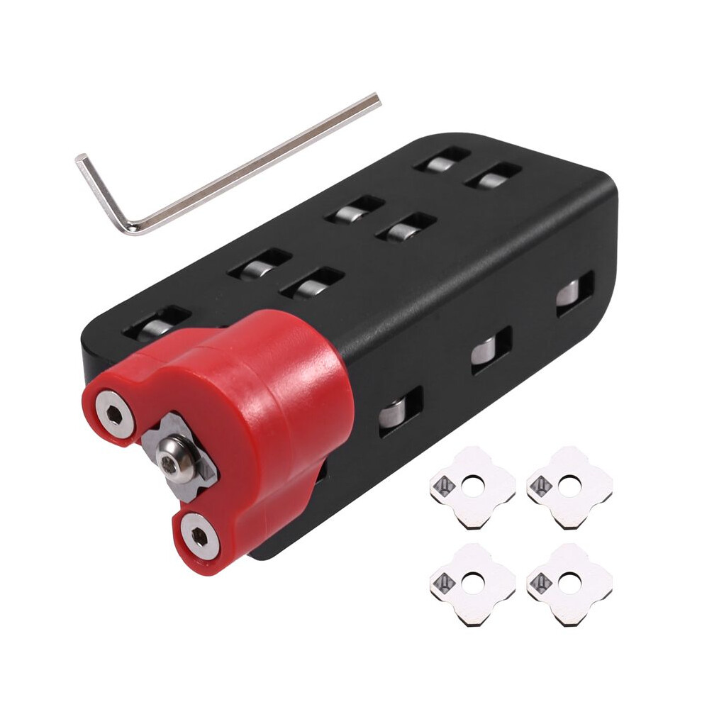 Chamfer Plane Hand Planer Woodworking Wooden Corner Trimming Chamfering Manual Joiner Carpentry Tools With 4 Cutter 4712023245936