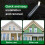 Siding Tool Siding Zipper Tool with Long Non-Slip Grip Handle House Side Installation Tool Deck Board Removal Tool Home 3