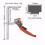 1PC Upgrade F Clamp Robust and Durable-Guide Rail System Hand Tool Quick-Release Clamp Rail Clamp 6