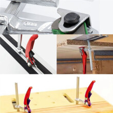 1PC Upgrade F Clamp Solidny i Trwały System Szyn Prowadzących Narzędzie Ręczne Szybkozłączka Zacisk Szynowy