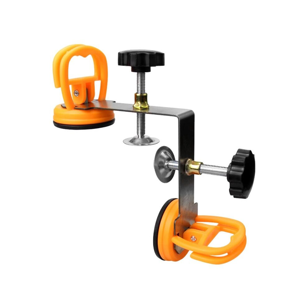 90 Degree Countertop Seam Setter, Right Angle Stone Setter Installation Tool Stainless Steel, Double Suction Cup 6034088844144