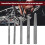 5 PCS Screw Extractor Set,Square Type Straight Fluted Screw Extractor Set Easy Out Removal Tool 8