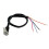 Motorcycle  Handlebar Mount Push Button 12V Work Light LED +OFF Metal Button Dual Flash 1