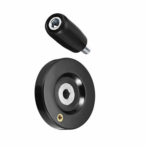 Milling Machine Hand Wheel 63mm Diameter 8mm Hole Revolving Handle for Precision Adjustments 1