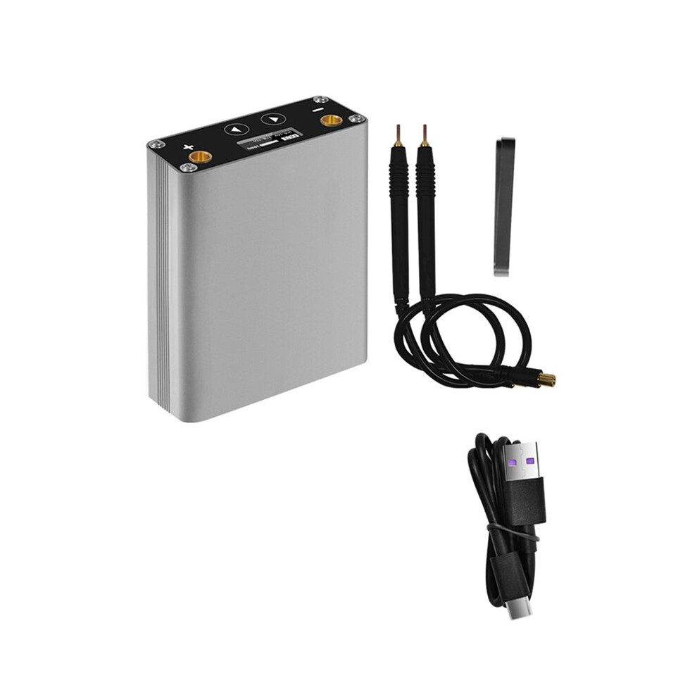 Spot Adjustable 30 Gears Oled Screen 5000Mah Lipo Include For Max 0.15Mm Nickel Strip Portable Spot Welding Dh-30 6032542455356