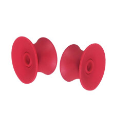 1 Paire D'Adaptateurs de Moyeu en Caoutchouc pour Ouvre-Bande de 1/4 Pouce pour Appareil de Chargement pour Studer ReVox Teac Rouge
