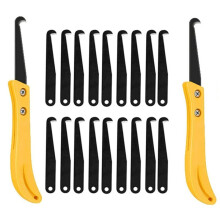 Ensemble de 22 Pièces de Nettoyeur de Joints, Lame de Scie Professionnelle pour Joints de Carrelage, Éliminateur de Taches de Carrelage, Outils de