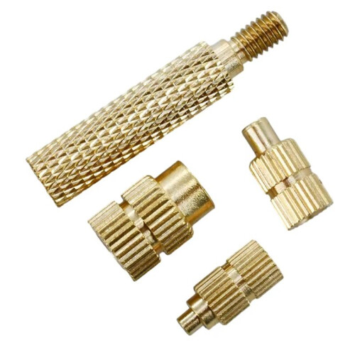 Heat Set Insert Tool M2-M8 Hot Melt Brass Knurled Nut Embedded Insertion Tip Press Adapter TS100/TS101 Soldering Iron 1