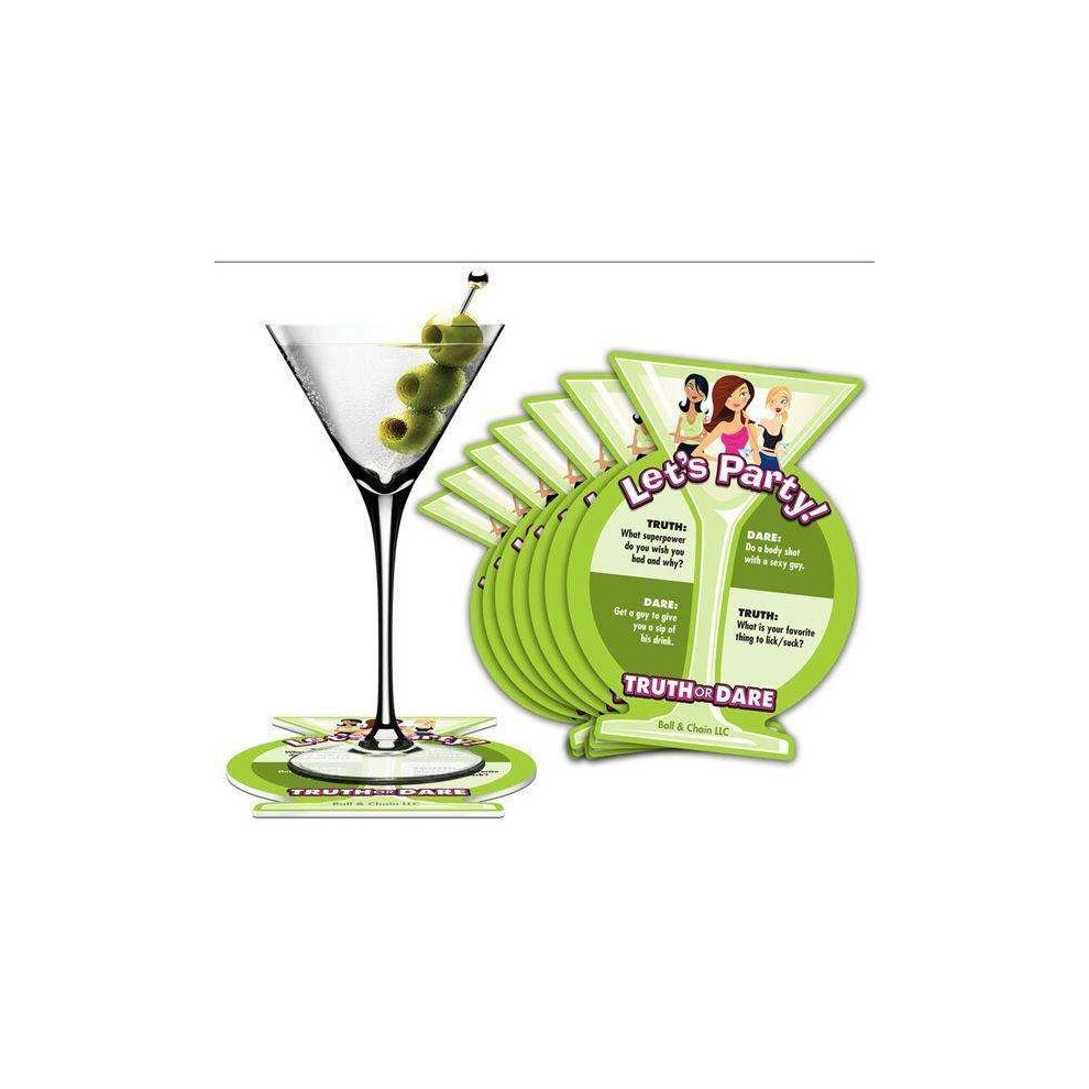 Hen & Stag Games Truth Or Dare Party Coasters