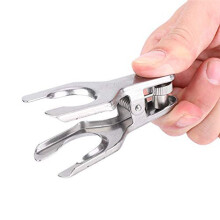 6PCS Lab Clamp, Stainless Steel Pinch Clamp Beaker Holder Flask Clamp Metal Lab Clamp Spherical Joint Clamp Model 28
