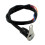 Motorcycle  Handlebar Mount Push Button 12V Work Light LED +OFF Metal Button Dual Flash 3