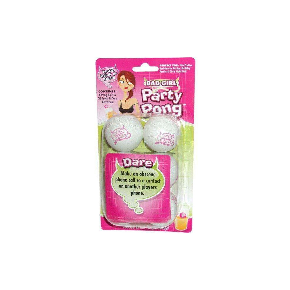 Hen & Stag Games Truth Or Dare Bad Girl Party Pong