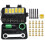 Electric Aerodynamic Rivet Tool Kit Rivet Nut Tool Kit with M3M4M5M6M8M10 Rivet Drill Bit Adapter Nut Pull Riveting Tool 1