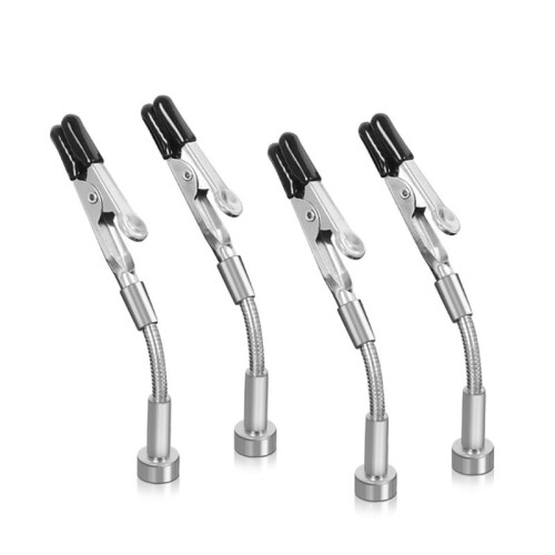 4Pcs Flexible Gooseneck Metal with Alligators Clips for Helping Hands Third Hand Tool Automobile Electronics 1